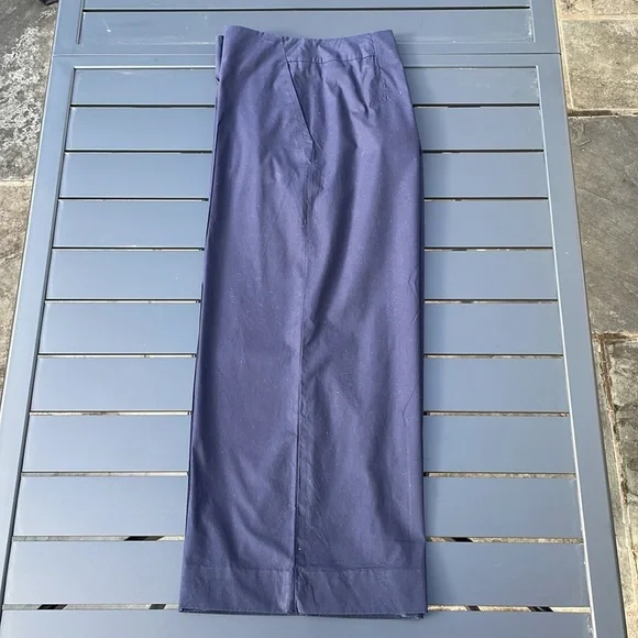 COS Cotton Wide Leg Cropped Trousers - Picture 8 of 16